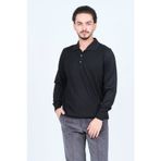 Ateş Triko 6091893 Siyah Erkek Kazak
