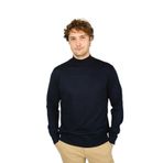 Ateş Triko Yarım Balıkçı Yaka Yün Kazak, 3XL, 806092020004, Lacivert, Erkek