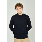 Ateş Triko Yarım Balıkçı Yaka Yün Kazak, XL, 8060920211024, Lacivert, Erkek XL
