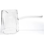 Ateşe Dayanıklı Cam Cezve Borosilikat Cam Cezve 400 ml ROYALEKS-CZV05 Mariposa Secret - Renkli