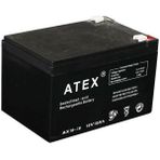 Atex 12 Volt 12 Amper Akü Atex 151X98X95