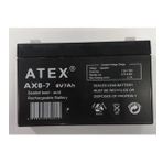 Atex 6 Volt 7 Amper 151x34x95 mm Akü