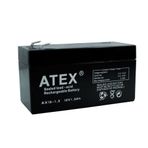 Atex AX-12 v 12 Volt 1.3 Amper Bakımsız Kuru Akü