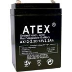 Atex Ax- 12V 2.2 Ah Dik Kuru Akü - K:20