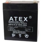 Atex AX-12V 4.2AH Bakımsız Kuru Akü Akü Atex