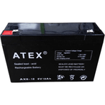 Atex AX-6V 12AH Bakımsız Kuru Akü