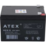 Atex AX12-12 12V 12AH Akü Midastech