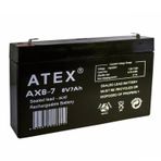 Atex Kuru Aku 6V 7Ah (15X9.2x3.3cm)