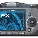 atFoliX Ekran Koruyucu Folyo Canon PowerShot SX100 IS – FX-Clear: Ekran koruyucu folyo kristal berraklığında. en yüksek kalite – Made in Germany.
