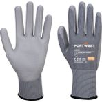 Atg A635 Eco-Cut 4X42B Pu Kaplı B Seviye Kesilme Dirençli Gri 9 Beden Hassas Montaj Iş Eldiven - Mavi