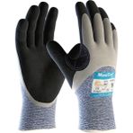 Atg Maxicut® Oil 34-505 3/4 No:7 Medium Dipped Kesilmeye Dayanıklı Eldiven - Siyah