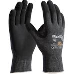 Atg Maxicut® Ultra™ 44-5745 Yüksek Kesilme Dirençli En Ince Iş Eldiveni - Avuç İçi Kaplı - Siyah - 10