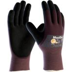 Atg Maxidry 56-425 Yağlı ve Islak Ortam Eldiveni - Mavi - Siyah - 9