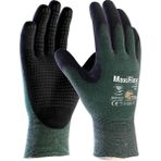Atg Maxiflex® Cut™ 34-8443 Kesilme Dirençli Dotlu En Ince Iş Eldiveni - Avuç İçi Kaplı - Yeşil - 10
