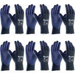 Atg Maxiflex® Elite™ 34-244 Avuç Kaplamalı Eldiven Medium No:8 6 Çift - Sarı