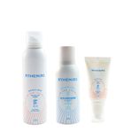 ATHENIAS Güneş Bakım Seti Vücut güneş kremi + Yüz güneş kremi + Güneş sonrası spray