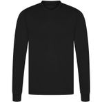 Athletic Sportswear Çocuk Uzun Kollu Tişört Koşu Üst Futbol Spor Salonu Spor Aktif Fitness Tişörtü, siyah, 3-4 Years