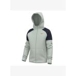 Athletics Rb Erkek Kapüşonlu Fermuarlı Sweatshirt Gri / Lacivert