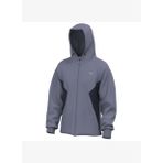 Athletics Sweat Jacket Erkek Kapüşonlu Fermuarlı Sweatshirt Gri / Lacivert
