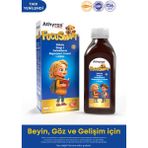 Athyras Pharma FocuSmart Sitikolin ve Omega 3 Çocuk Şurubu 150 ml – Fosfatidilserin, L-Arjinin, Balık Yağı - Çilek