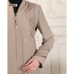 Atika Moda Tesettür Giyim - Gümüş - 2XL