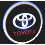 Atikan Toyota Pilli Mesafe Sensörlü Kapı Altı Logo