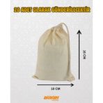 Atiker Dokuma Ham Bez Kese Çok Amaçlı 10X16CM 10 Adet
