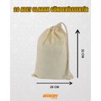 Atiker Dokuma Ham Bez Kese Çok Amaçlı 25X32CM 20 Adet