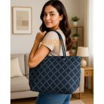 Atiker Dokuma Ham Bez Omuz Çantası 35X40 cm Ultra Lüks Baskılı - DOK012