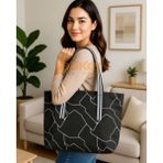 Atiker Dokuma Ham Bez Omuz Çantası 35X40 cm Ultra Lüks Baskılı - DOK014