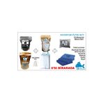 Atılım Akvaryum Sump ve Dış Filtre Malzeme Bakım Seti, Seramik, Elyaf, Karbon, Zeolit, Sünger, Bioball