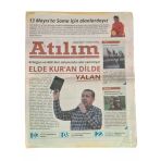 Atılım Yıl: 3 / 8 Mayıs 2015 / 172 / Elde Kur'an Dilde Yalan (İkinci El)