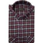 Atilla Özer Kışlık Kaşmir Erkek Gömlek - 7463 - S - Bordo