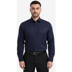 Atilla Özer Lugon Uzun Kol Klasik Erkek Gömlek 7548 - Lacivert - 2XL