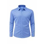 Atilla Özer Slim Fit Pamuk Saten Uzun Kol Erkek Gömlek - 7533