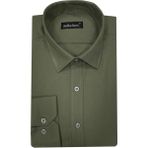 Atilla Özer Uzun Kol Slim Fit Erkek GÖMLEK-6857 - 2XL - Yeşil