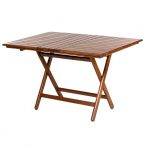 Atina 70x120 Katlanır Ahşap Bahçe Balkon Mutfak Masası
