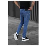ATK Erkek Mavi Slim Fit Jeans