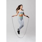 Atlama Ipi Profesyonel Sporcu Ip Evde Spor Fitness Egzersiz Aleti Antrenman Ekipmanı - Siyah