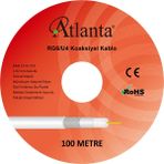 Atlanta RG6/U4 64 Tel 100 m CCS Anten Kablosu