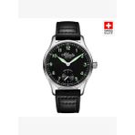 Atlantic 52952.41.63 Siyah Deri Erkek Kol Saati