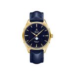 Atlantic Worldmaster Moonphase Nightsky 52783.45.91 Deri Erkek Kol Saati - Lacivert