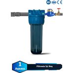 Atlantis Daire Bina Girişi 10 İnch 1 Aşama Su Arıtma Yumuşatma Cihazı(İÇİ BOŞ,FİLTRESİZ)