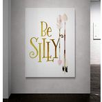 Atlantis Tablo Kbr205 Be Silly Kanvas Tablo, 60x80 cm