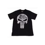 Atlantis The Punisher Vintage Logo Tişört Siyah