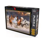 Atlar 500 Parça Puzzle.