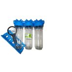 Atlas 10'' Housing 3'Lü Su Arıtma Filtresi
