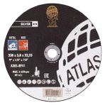 Atlas 230 mm Metal Kesici Taş Metal Demir Kesme Taşı 2 Adet - 230MM - Siyah - Gümüş