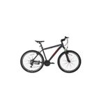 Atlas 26 V fren 43 Cm Parlak Gri Kırmızı MTB Dağ Bisikleti gri - kırmızı