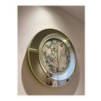 Atlas-bronz Ayna Duvar Saati 80cm